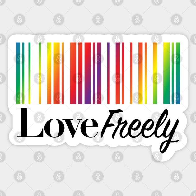 Love Freely Sticker by CJ Ramirez